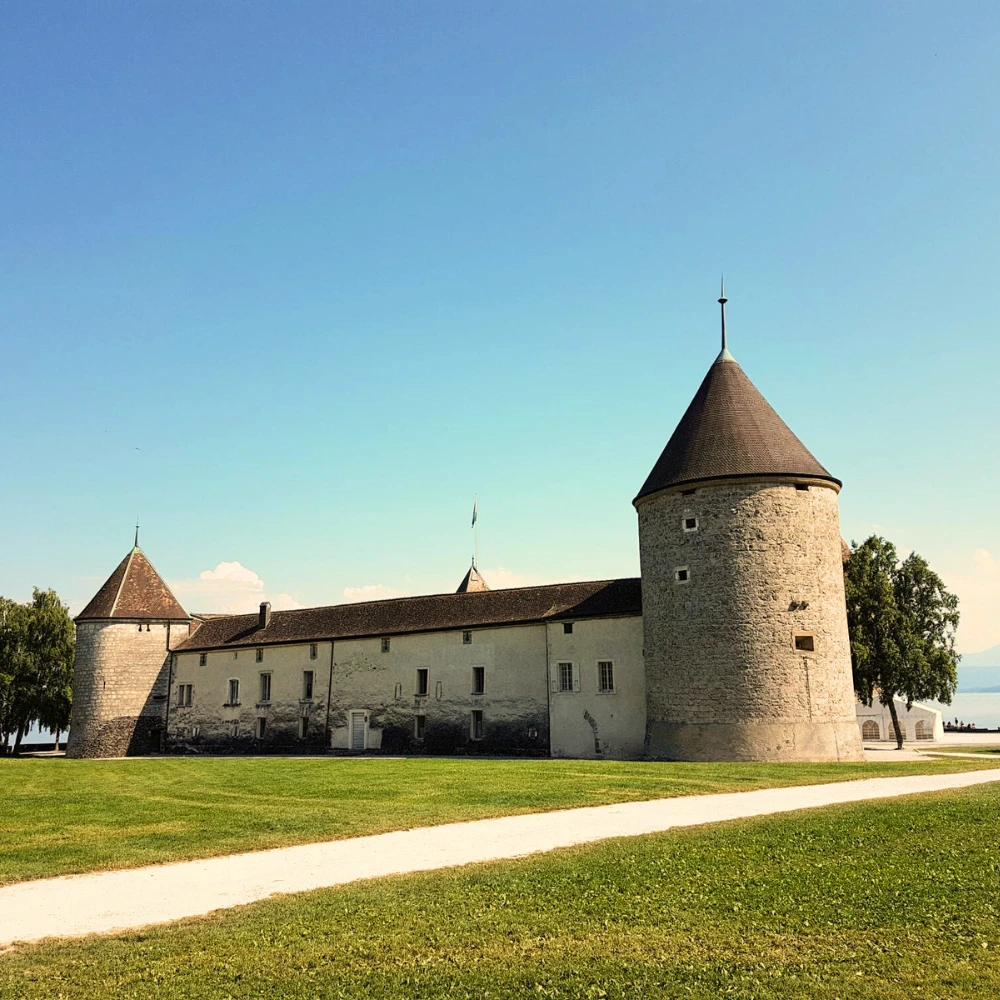Service de taxi pour événements au Château de Rolle.